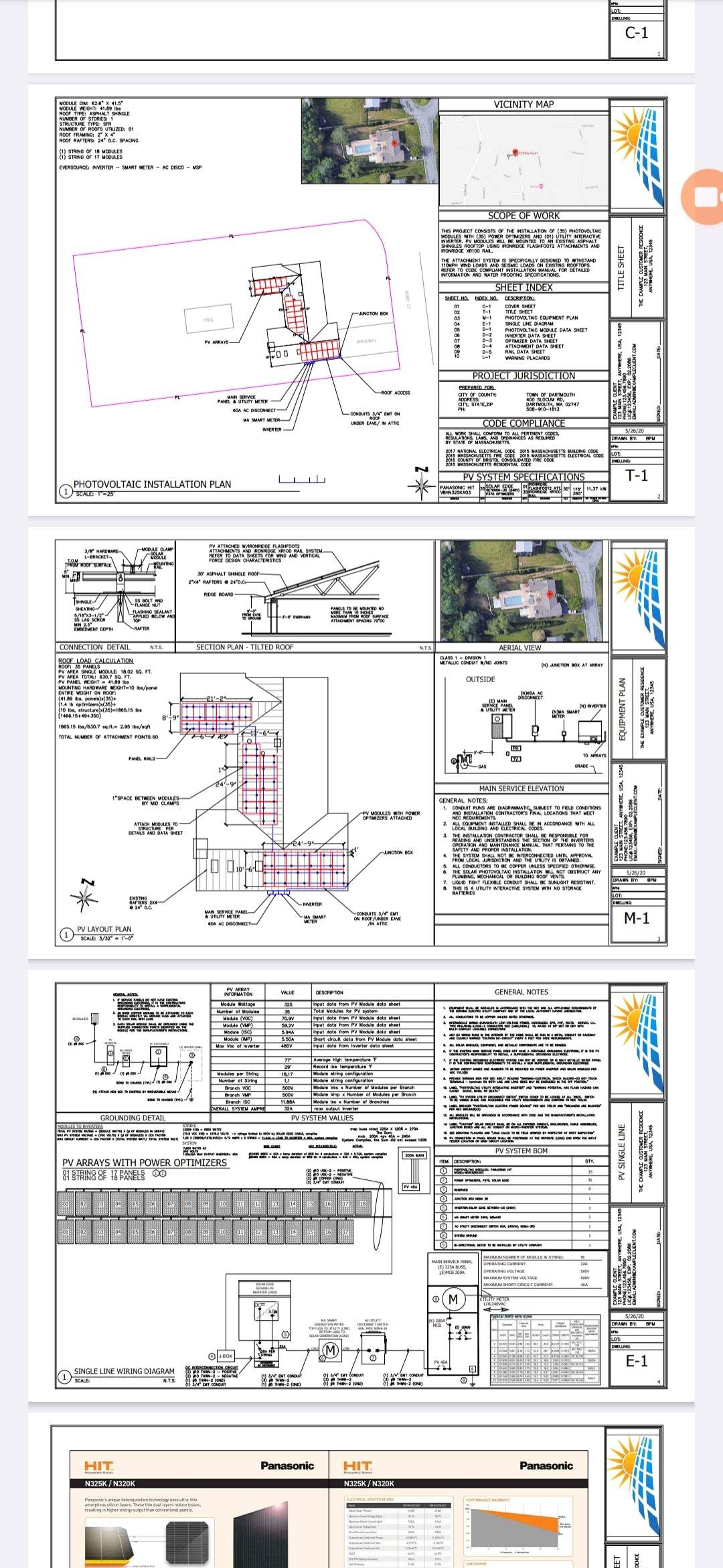 solar plan for contractor