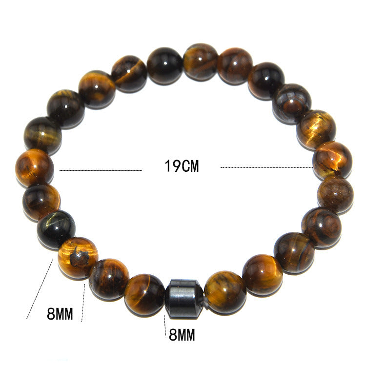 Blackstone Tiger Eye Bead Bracelet