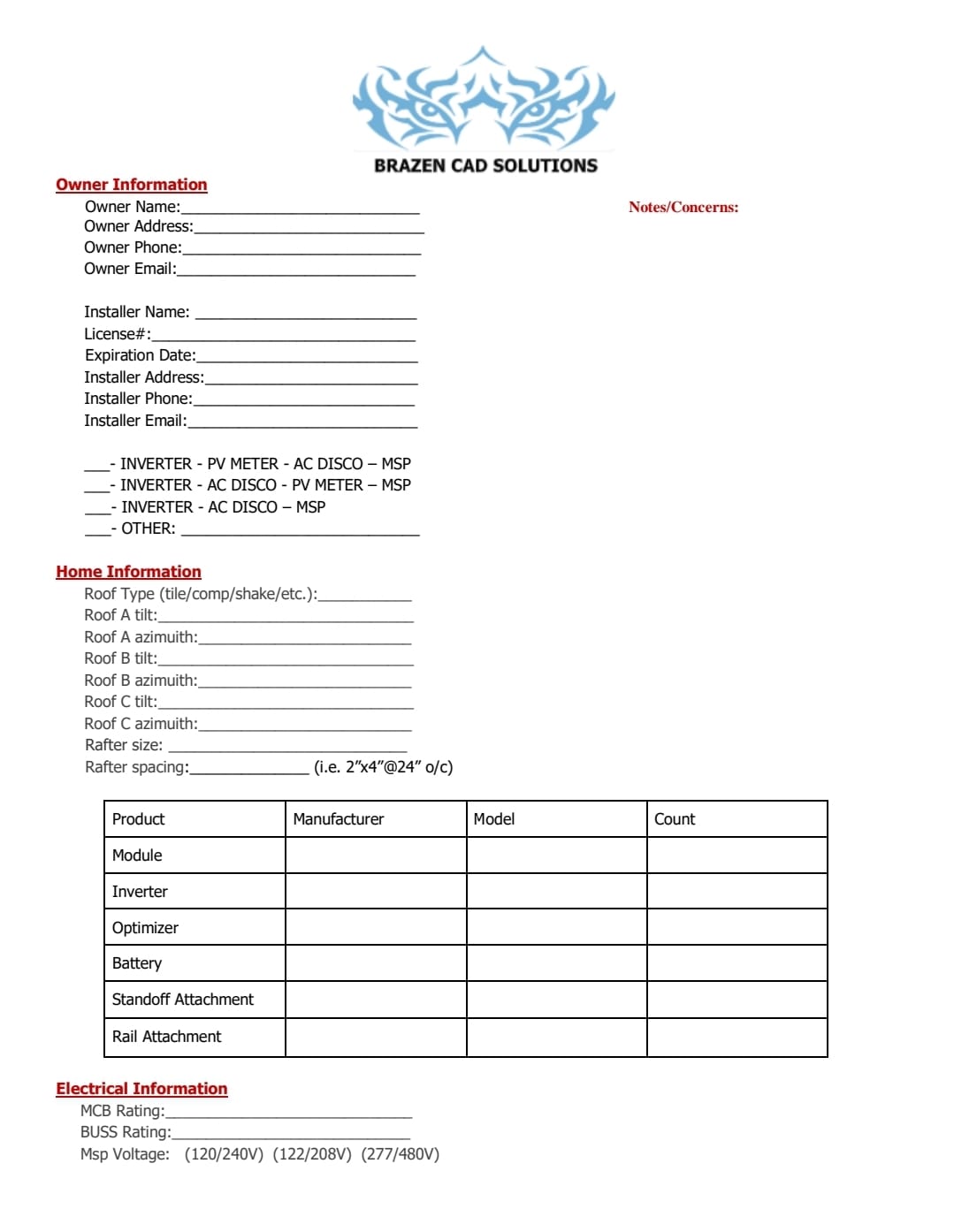 10KW SOLAR PLAN FOR PERMIT